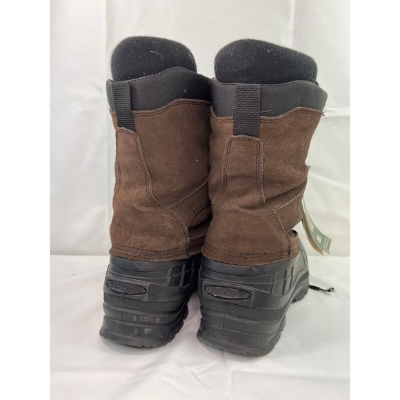 Kamik Nations Mens Snow Boots Sz9 waterproof 3M Thinsulate insulation -40 degree - Picture 3 of 11